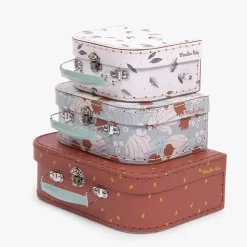 Moulin Roty Set 3 Valises 8 Moulin Roty Set 3 Valises -Magasin bébé 715150 3gris 1