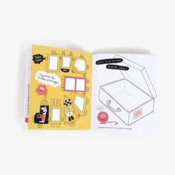 Moulin Roty Cahier D'activités 96 Pages -Magasin bébé 716600 3 gris