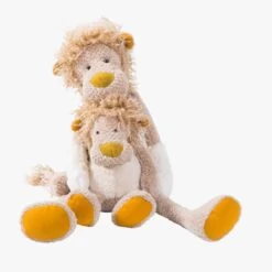 Moulin Roty Peluche Grand Lion -Magasin bébé 717021 717020 2 gris