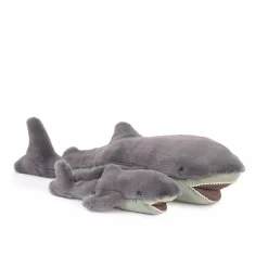 Moulin Roty Peluche Grand Requin -Magasin bébé 719027 719026 1 gris