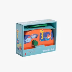 Moulin Roty Bus Musical En Métal Fanfare -Magasin bébé 720394 3 gris