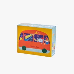 Moulin Roty Bus Musical En Métal Fanfare -Magasin bébé 720394 4 gris