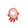 Moulin Roty Anneau De Dentition Bois Et Silicone Poulpe