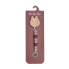 Moulin Roty Attache-tétine Bois Et Silicone Lapin