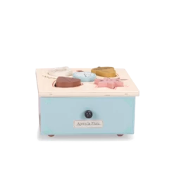 Moulin Roty Boite à Formes -Magasin bébé Boite a formes Apres la pluie Moulin Roty 4