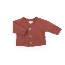 Moulin Roty Cardigan Molleton Cannelle - Ingmar