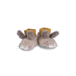 Moulin Roty Chaussons Lapin -Magasin bébé Chaussons Lapin Trois petits lapins Moulin Roty 2 1