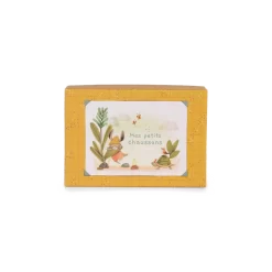 Moulin Roty Chaussons Lapin -Magasin bébé Chaussons Lapin Trois petits lapins Moulin Roty 7 1