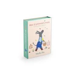 Moulin Roty Coffret Cadeau Naissance Doudou Ecureuil -Magasin bébé Coffret cadeau naissance doudou Ecureuil 3