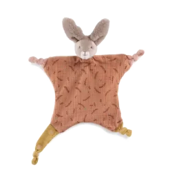 Moulin Roty Doudou Lapin Argile 8 Moulin Roty Doudou Lapin Argile -Magasin bébé Doudou Lapin argile Trois petits lapins Moulin Roty 2 1