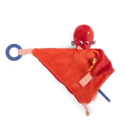 Moulin Roty Doudou Paulie 5 Moulin Roty Doudou Paulie -Magasin bébé Doudou Poulpe Les aventures de Paulie Moulin Roty 2