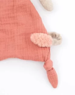 Moulin Roty Doudou Attache-tétine à Broder Girafe -Magasin bébé Doudou attachetetine a broder Girafe Sous mon baobab Moulin Roty 3