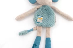 Moulin Roty Doudou-hochet Eléphant -Magasin bébé Doudouhochet Elephant Sous mon baobab Moulin Roty 1