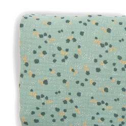 Moulin Roty Drap Housse Sauge Imprimé Lit Bébé 70 X 140 Cm -Magasin bébé Drap housse sauge lit bebe 70 x 140 cm Trois petits lapins Moulin Roty 1 1