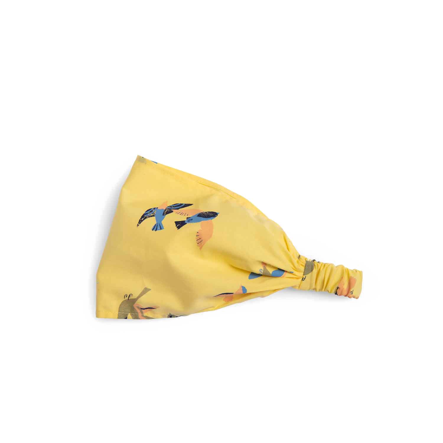 Moulin Roty Harriet Bandeau Jaune Motif Hirondelles 3 Moulin Roty Harriet Bandeau Jaune Motif Hirondelles – Image 3