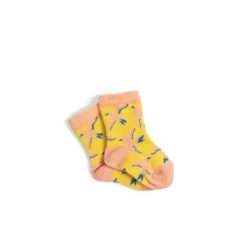 Moulin Roty Heaven Chaussettes Jaunes Motif Hirondelles -Magasin bébé Heaven chaussettes jaunes motif hirondelles Bord de mer Moulin Roty 1 1