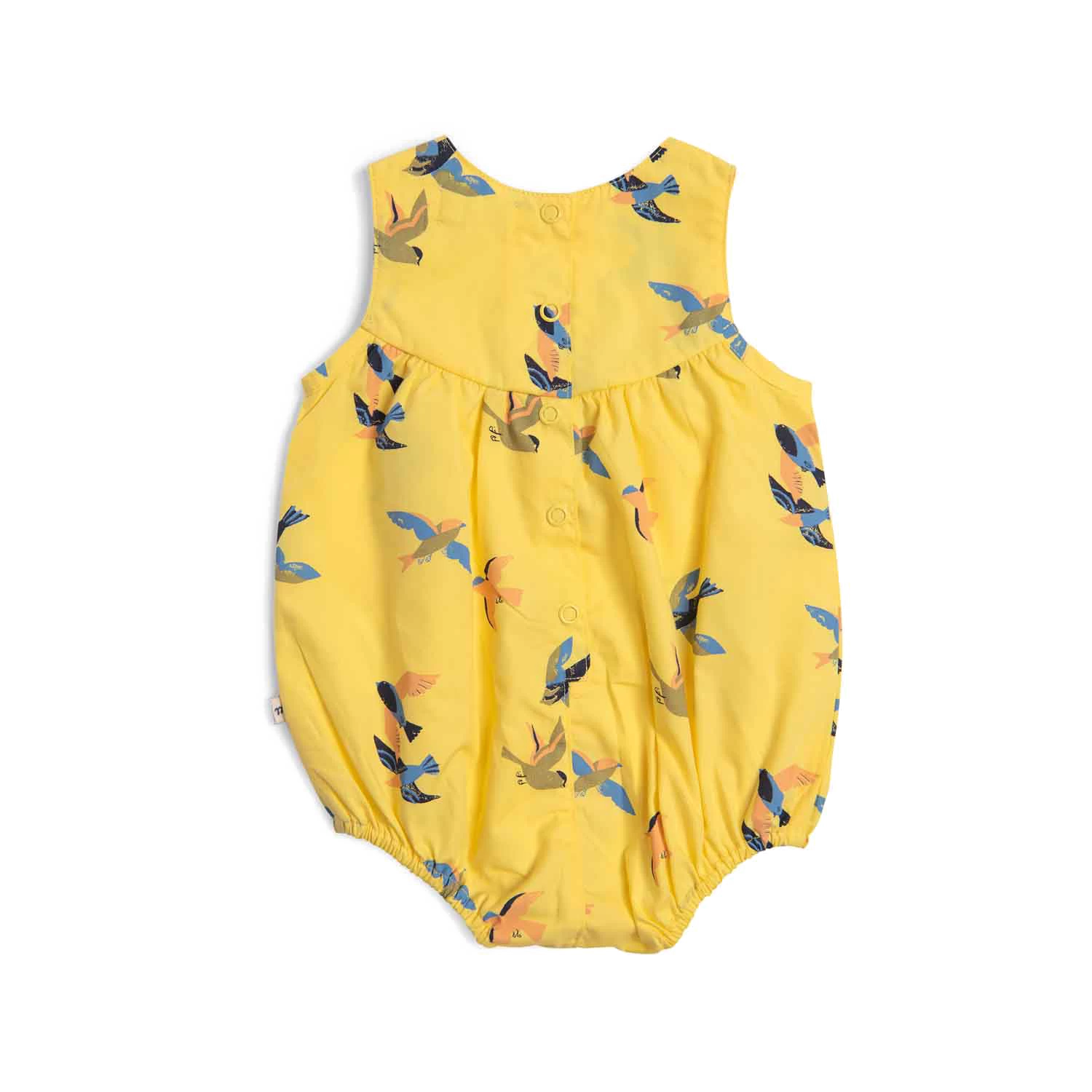 Moulin Roty Hirondelle Combinaison Jaune Motif Hirondelles 2 Moulin Roty Hirondelle Combinaison Jaune Motif Hirondelles – Image 2