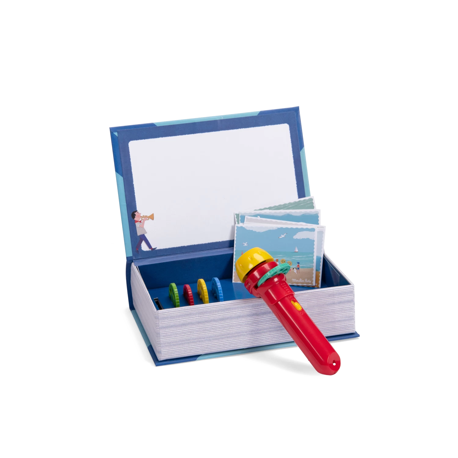 Moulin Roty Lampe à Histoires Livre Les Petites Aventures 2 Moulin Roty Lampe à Histoires Livre Les Petites Aventures – Image 2