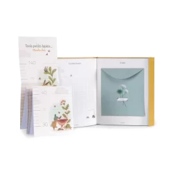 Moulin Roty Livre De Naissance -Magasin bébé Livre de naissance Trois petits lapins Moulin Roty 4 1