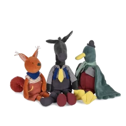 Moulin Roty Peluche Canard Simonet -Magasin bébé Peluche Canard Simonet Pomme des Bois Moulin Roty 5 1