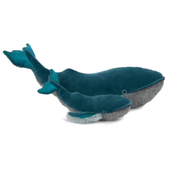 Moulin Roty Peluche Petite Baleine à Bosse 6 Moulin Roty Peluche Petite Baleine à Bosse -Magasin bébé Peluche Petite baleine a bosse Tout autour du monde Moulin Roty 2