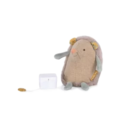 Moulin Roty Hérisson Musical -Magasin bébé Peluche musicale Herisson Trois petits lapins Moulin Roty 1 1