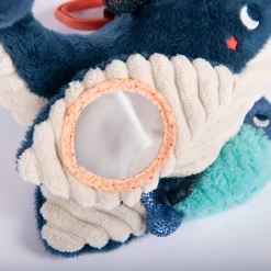 Moulin Roty Baleine Musicale -Magasin bébé Peluche musicale baleine Les aventures de Paulie Moulin Roty 2