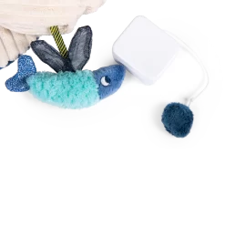 Moulin Roty Baleine Musicale -Magasin bébé Peluche musicale baleine Les aventures de Paulie Moulin Roty 3