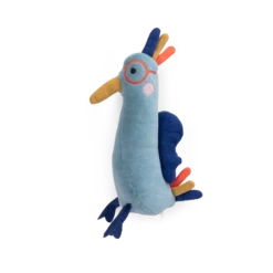 Moulin Roty Petite Peluche Oiseau Bleu