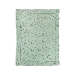 Moulin Roty Plaid Sauge -Magasin bébé Plaid sauge Trois petits lapins Moulin Roty 4 1