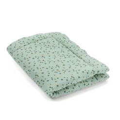 Moulin Roty Plaid Sauge -Magasin bébé Plaid sauge Trois petits lapins Moulin Roty 7 1