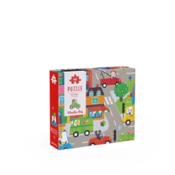 Moulin Roty Puzzle En Ville 48 Pcs