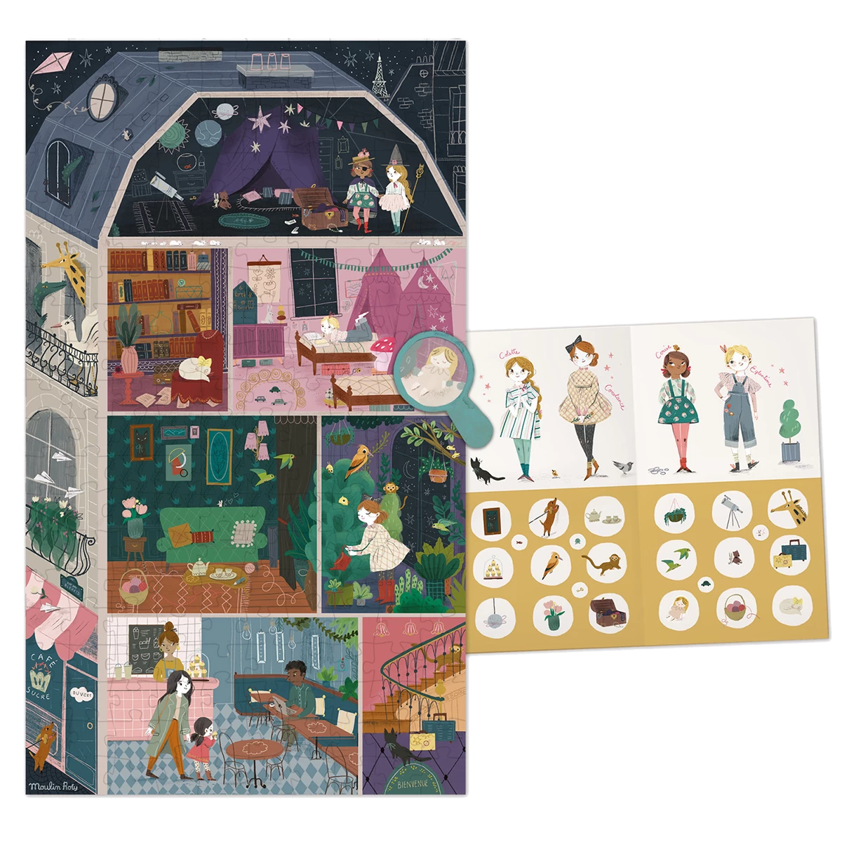 Moulin Roty Puzzle L'hôtel Particulier 200 Pcs – Image 3