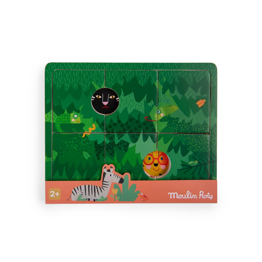 Moulin Roty Puzzle En Bois à 3 étages