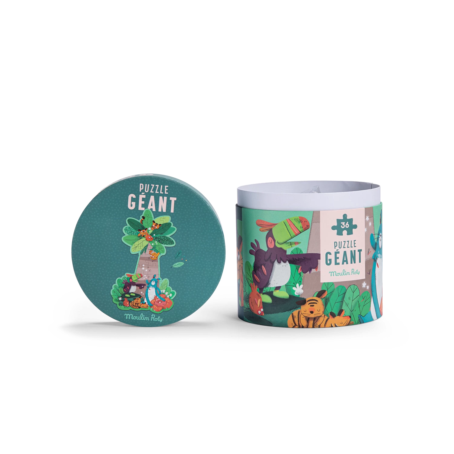 Moulin Roty Puzzle Géant Palmier 36 Pièces – Image 4