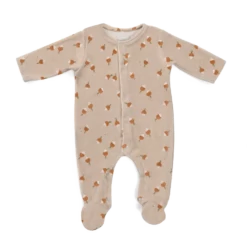 Moulin Roty Pyjama Velours Motif Radis