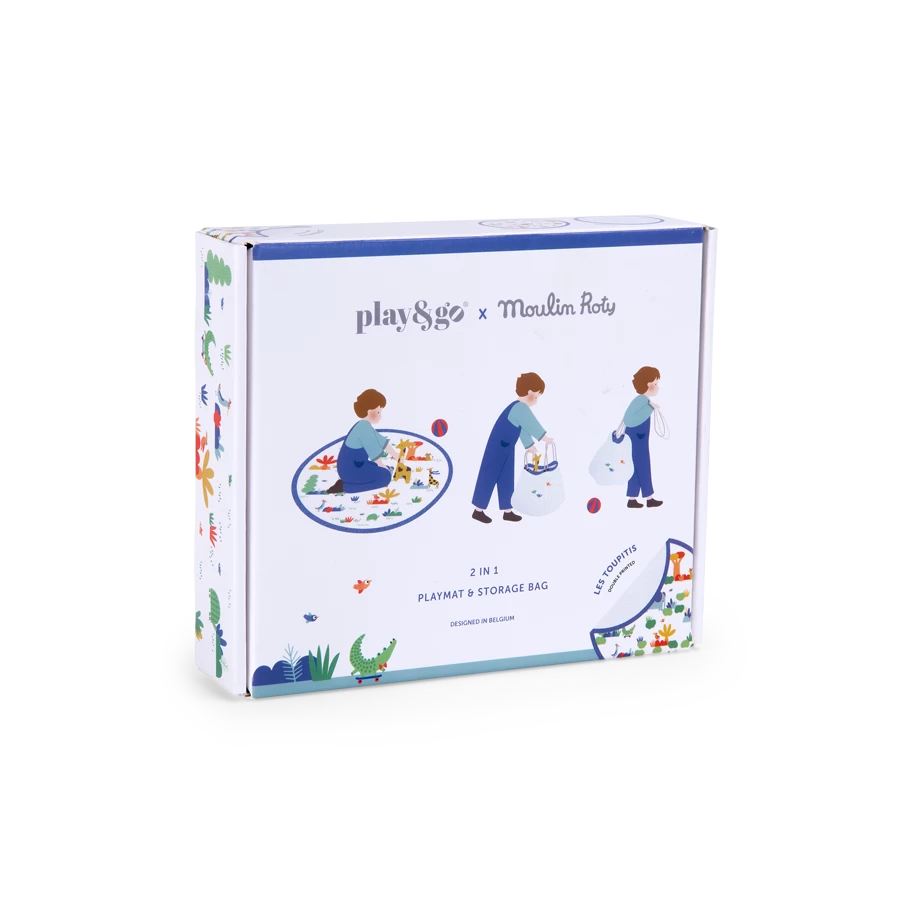 Moulin Roty Tapis De Jeu & Sac à Jouets 5 Moulin Roty Tapis De Jeu & Sac à Jouets – Image 5