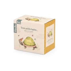 Moulin Roty Veilleuse Tortue (USB) -Magasin bébé Veilleuse tortue USB Trois petits lapins Moulin Roty 6
